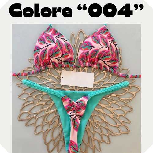 New Women's Bikini Split Print Swimwear Fashion G-string Beach Holiday