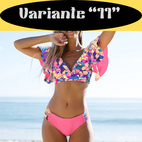 Sexy Ruffle Bikini Set 2024 New Brazilian V Neck Push Up Swimwear Women Swimsuit Bathing Suit Strappy Beach Wear Mujer biquini