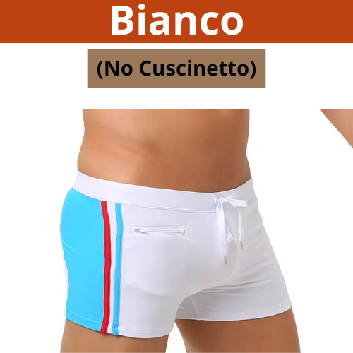 Mens Swimwear With Push-Up Swimming Trunks Boxer With Pocket Hi-Q Sexy Men Breathable Swim Suit Speed Beach Shorts sunga