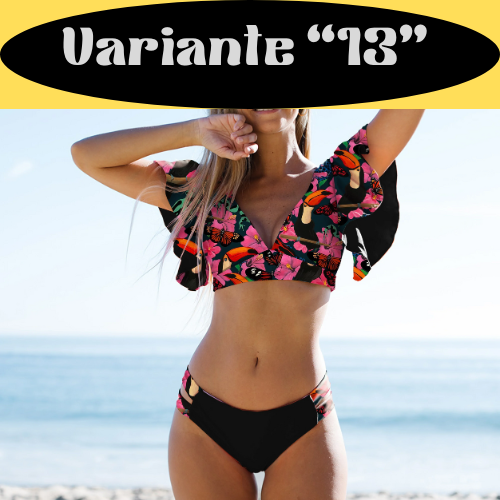 Sexy Ruffle Bikini Set 2024 New Brazilian V Neck Push Up Swimwear Women Swimsuit Bathing Suit Strappy Beach Wear Mujer biquini