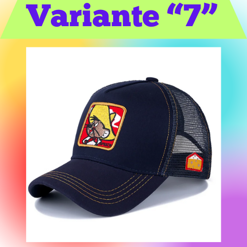 Hot Sale Unisex Anime Cartoon Cap High Quality Patch Draw Baseball Cap Men Trucker Hat