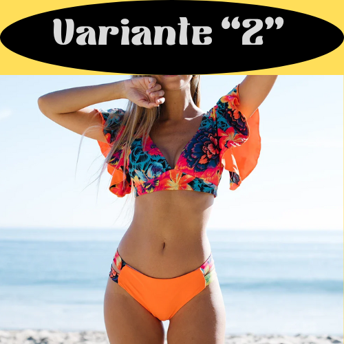 Sexy Ruffle Bikini Set 2024 New Brazilian V Neck Push Up Swimwear Women Swimsuit Bathing Suit Strappy Beach Wear Mujer biquini