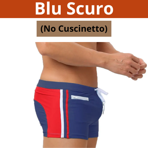 Mens Swimwear With Push-Up Swimming Trunks Boxer With Pocket Hi-Q Sexy Men Breathable Swim Suit Speed Beach Shorts sunga