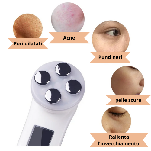 Face Lifting Machine EMS Micro-current Facial Skin Firm Massager LED Photon Rejuvenation Beauty Device