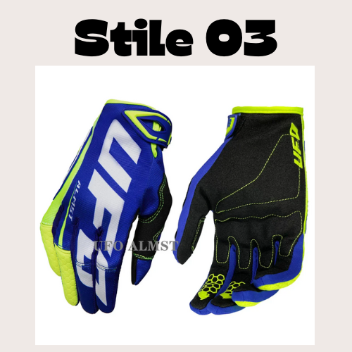 UFO Almst Off-road Motorcycle Gloves Mens Women Mountain Bike Gloves BMX ATV UTV Guantes Soft Breathable Motocross Racing Gloves