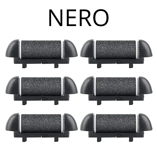 6PCS NEW Foot Care Tool Heads Pedicure Hard Dead Skin Callus Remover Refills Replacement Rollers Electric Foot File