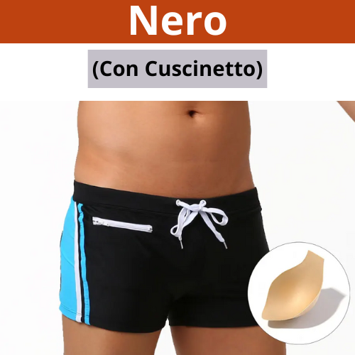 Mens Swimwear With Push-Up Swimming Trunks Boxer With Pocket Hi-Q Sexy Men Breathable Swim Suit Speed Beach Shorts sunga