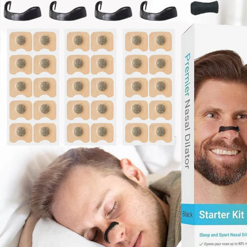 15Pairs Magnetic Nasal Breathing Dilators Kits Sport Nasal Dilator Boost Oxygen Intake,Breathing Refill Nose Clip