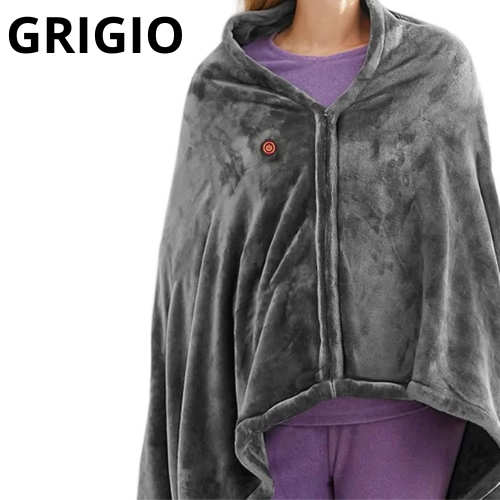 Office USB Electric Heated Blanket 3 Heating Levels Fleece Heated Mat Wearable Body Warmer Blanket Household ,Machine Washable