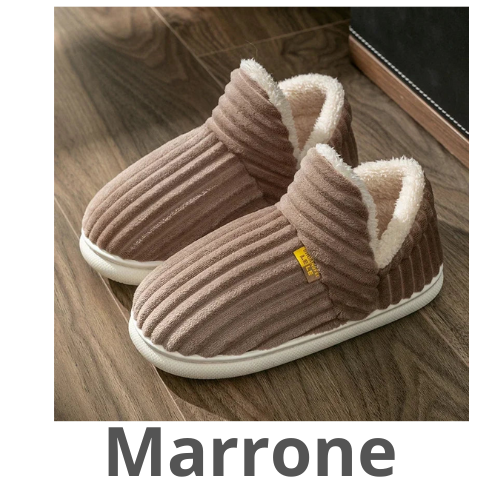 Winter Couple Style Concise Solid Color Wrap Heels Plush Slippers Non-slip Warm Flip Flops Women Men Home Casual Cotton Shoes