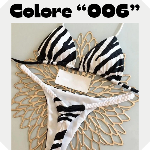 New Women's Bikini Split Print Swimwear Fashion G-string Beach Holiday