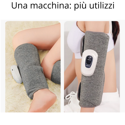 Electric Calf Massager with Heating Kneading Air Pressure Leg Massager Blood Circulation Leg Air Compression Massager Wireless