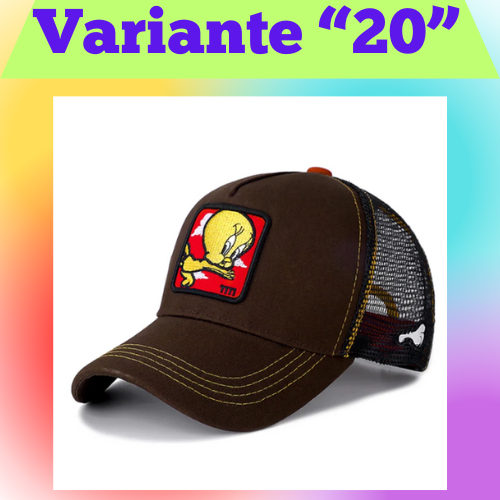 Hot Sale Unisex Anime Cartoon Cap High Quality Patch Draw Baseball Cap Men Trucker Hat