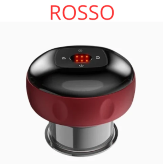 Massaggiatore 3 in 1 Venture – Coppettazione, Gua Sha e Massaggio con Riscaldamento | 12 Livelli di Aspirazione | USB Ricaricabile. Bruciatore di grasso, anticellulite.