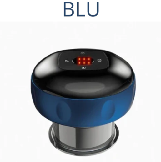 Massaggiatore 3 in 1 Venture – Coppettazione, Gua Sha e Massaggio con Riscaldamento | 12 Livelli di Aspirazione | USB Ricaricabile. Bruciatore di grasso, anticellulite.