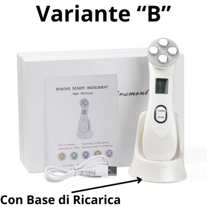 Face Lifting Machine EMS Micro-current Facial Skin Firm Massager LED Photon Rejuvenation Beauty Device