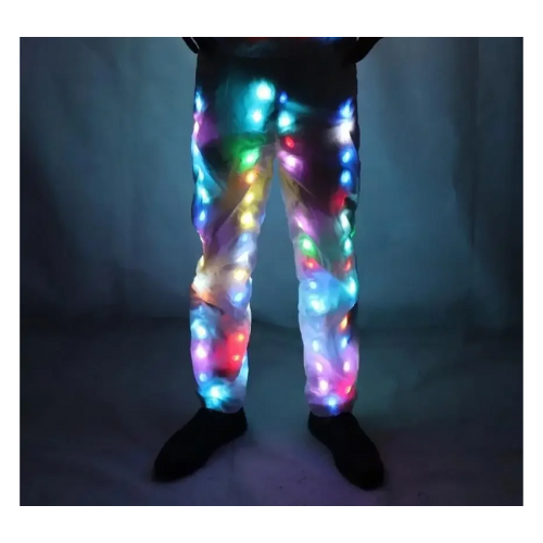 Illuminating Light Pants Creative Waterproof Clothes Dancing LED Lighs Pant Christmas Party Clothes Luminous Costume