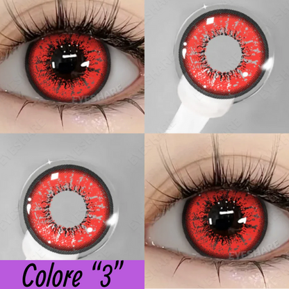 👁️ Lenti a Contatto Colorate – Effetto Occhi Grandi, Comode e Sicure – Confezione da 2 Pezzi.