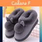 Pantofole invernali in peluche da donna. Comodità e caldo ai piedi. Colori a scelta, misure dalla 35 alla 44.