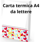 Carta Termica A4 (210 x 297 mm) Phomemo – Per Stampanti Termiche Portatili Phomemo M08F.