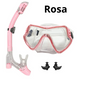 QYQ Diving mask Professional Snorkel Diving Mask and Snorkels Goggles Glasses Diving Swimming Easy Breath Tube Set Snorkel Mask