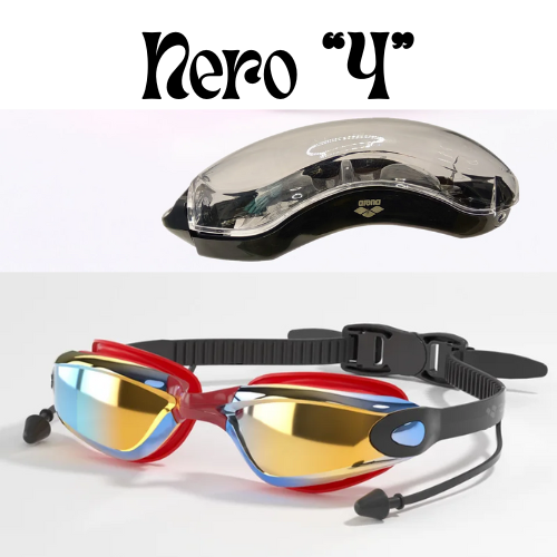 ARENA Professional Adult Anti-fog Swimming Goggles with Earplugs Men Women Swim Leak Proof Adjustable UV Protection Eyewear