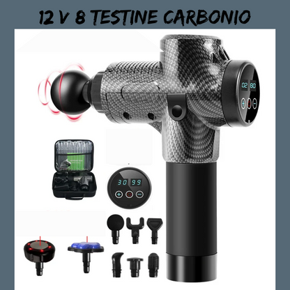 Massaggiatore a Pistola Professionale - Massaggio Intenso, Relax e Recupero Muscolare a Casa o Dove Vuoi.