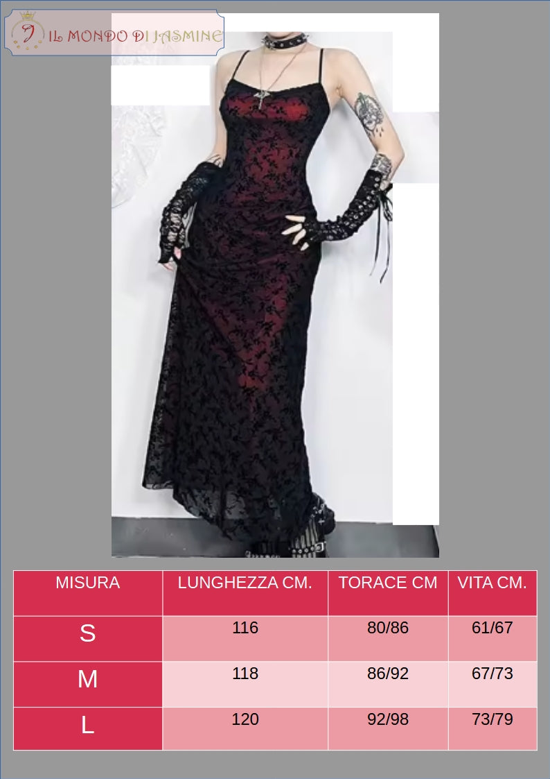 Abito da donna. Selezione di abiti in diverso stile vittoriano, gotico, con merletti in pizzo. Ideale come costume per carnevale, cosplay, feste.