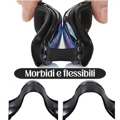 ARENA Professional Adult Anti-fog Swimming Goggles with Earplugs Men Women Swim Leak Proof Adjustable UV Protection Eyewear