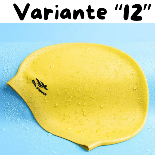 Waterproof Silicone Swim Caps Women Men High Elastic Flexible Protect Ears Hair Swimming Pool Hat for Adults Children Girls Boys