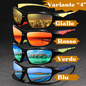 🕶️ Occhiali da Sole Unisex Polarizzati – Leggeri, Resistenti, Antiriflesso, Protezione UV Totale.