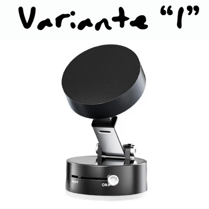 Intelligent Car Mount Mobile Phone Holder Magnetic Black Technology Universal Adsorption Bracket Vacuum Adsorption Stable