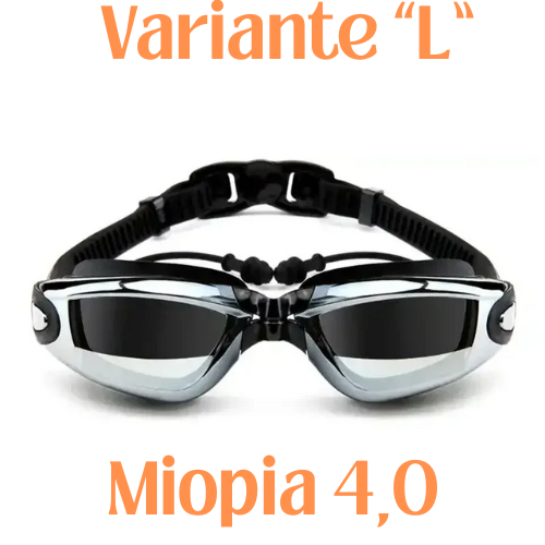 2021 Adult Myopia Swimming Goggles Earplug Professional Pool Glasses Anti Fog Men Women Optical Waterproof Eyewear Wholesale