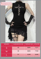 Abito da donna. Selezione di abiti in diverso stile vittoriano, gotico, con merletti in pizzo. Ideale come costume per carnevale, cosplay, feste.