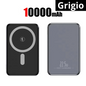 Power Bank a carica rapida magnetica. A scelta 10000-30000 o 50000 mAh, disponibile in tre colori.