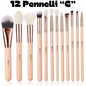 💖 Pennelli Trucco – Kit Professionale Da 5 a 28 Pezzi – Set Completo per Make-up Viso e Occhi.