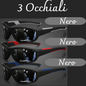 Occhiali da Sole Polarizzati in Policarbonato, Unisex– Protezione UV400, Leggeri e Resistenti – Disponibili in Vari Colori.