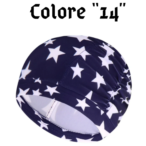 Swimming Hat Women Unisex Girls Long Hair Bathing Cap Swimming Cap Stretch Drape Free Size Swim Pool Sport Elastic Nylon Turban