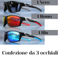 Occhiali da Sole Polarizzati Antiriflesso Uomo Donna – Montatura in lega sfumata,  Protezione UV400, Leggeri e Resistenti – Disponibili in Vari Colori.