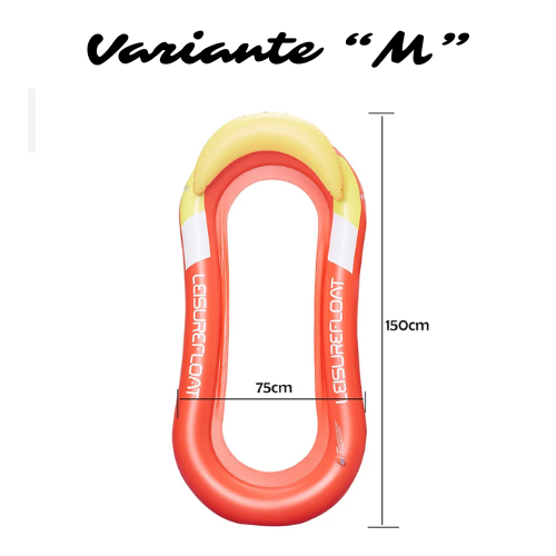 Outdoor Foldable Water Hammock Inflatable Floating Swimming Pool Mattress Swimming Ring Pool Party Toy Lounge Bed For Swimming