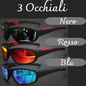 Occhiali da Sole Polarizzati in Policarbonato, Unisex– Protezione UV400, Leggeri e Resistenti – Disponibili in Vari Colori.