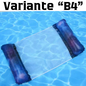 Summer Swim Inflatable Floating Water Mattresses Hammock Stripe Lounge Chairs Pool Water Sports Toys Floating Mat Pool Toys Kids