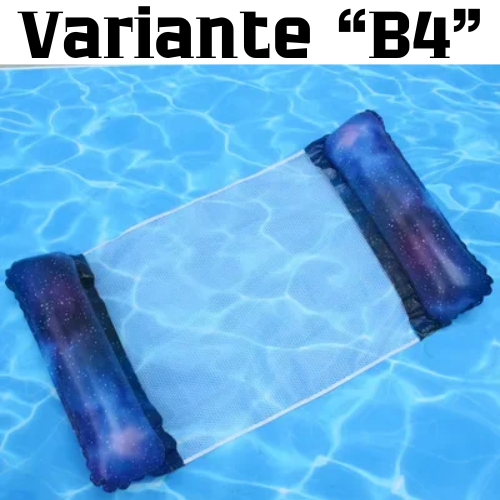 Summer Swim Inflatable Floating Water Mattresses Hammock Stripe Lounge Chairs Pool Water Sports Toys Floating Mat Pool Toys Kids