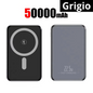 Power Bank a carica rapida magnetica. A scelta 10000-30000 o 50000 mAh, disponibile in tre colori.