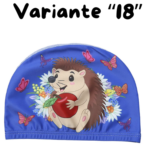 Children Cartoon Swimming Cap Kids Elastic Fabric Swiming Pool Water Sport Protect Ears Hat Swim Bathing Hats Caps Boys Girls