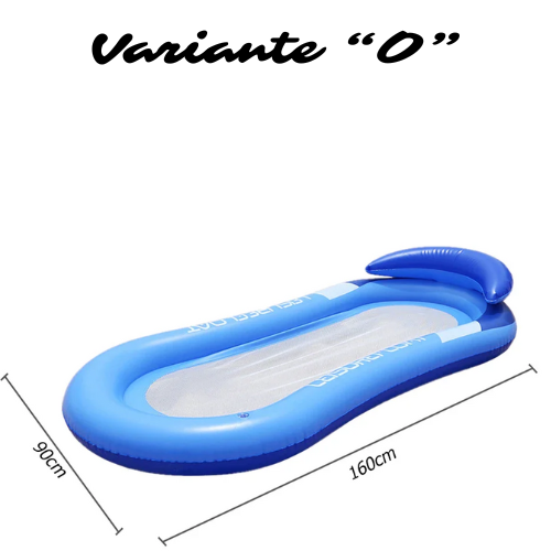 Outdoor Foldable Water Hammock Inflatable Floating Swimming Pool Mattress Swimming Ring Pool Party Toy Lounge Bed For Swimming