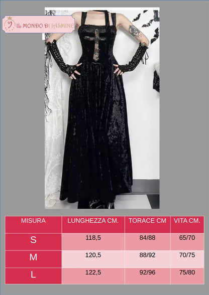 Abito da donna. Selezione di abiti in diverso stile vittoriano, gotico, con merletti in pizzo. Ideale come costume per carnevale, cosplay, feste.