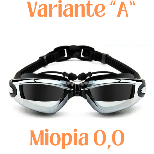 2021 Adult Myopia Swimming Goggles Earplug Professional Pool Glasses Anti Fog Men Women Optical Waterproof Eyewear Wholesale