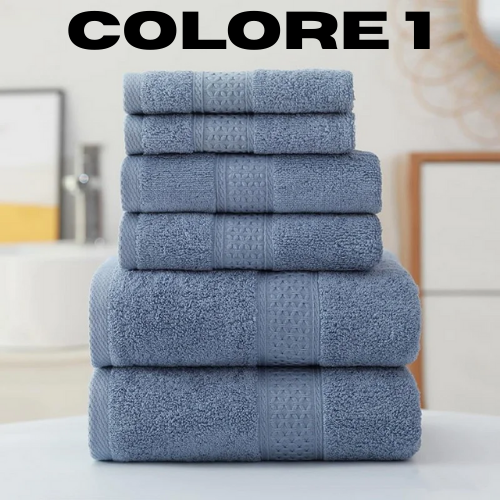 3pcs Luxurious Cotton Towel Set Ultra Soft Highly Absorbent Includes 1 Bath Towels 1 Hand Towels 1 Washcloths For Home Bathroom