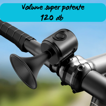 TWOOC 120 dB Electric Bike Bell Sounds Alarm Bell Waterproof Safety Electric Bicycle Horn For Handlebars
